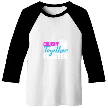 Discover Cruising Travel Vacation Boat Cruise Ship 4 Baseball Tees