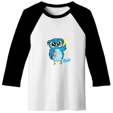 Discover Sleep type Owl nocturnal diligent study Book Baseball Tees