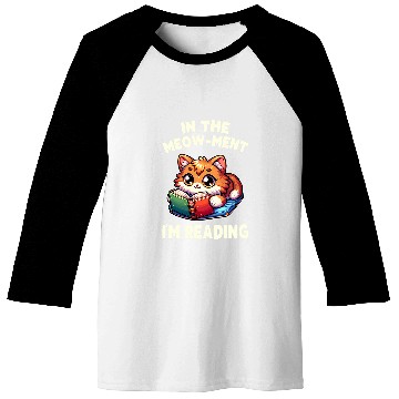 Discover Reading Book Cat For Library Reading Teacher Baseball Tees