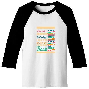 Discover Reading Book Lover Library Bookworm Librarian Reader Books 1 Baseball Tees
