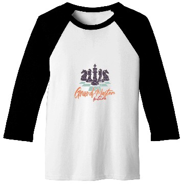Discover Grandmaster Future challenge retro board game determination Baseball Tees
