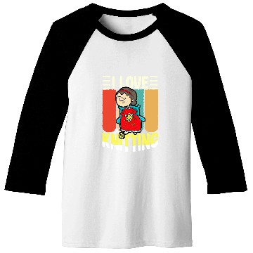 Discover I Love Knitting Wool Craft Baseball Tees