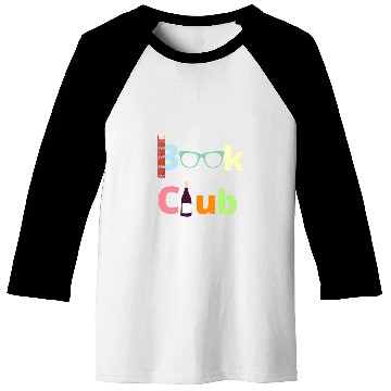Discover Book Club Gift for Readers Reading Book Lover Author Wines Baseball Tees