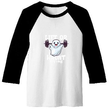 Discover ghostss Weightlifting Funny ghostss Workout Halloween Baseball Tees