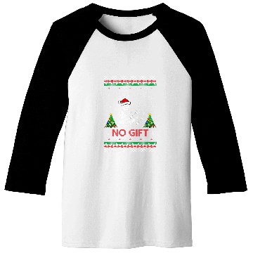 Discover No Lifts No Gifts Ugly Christmas Workout Powerlifting Gym Baseball Tees