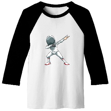 Discover Fencing Dabbingss Dab Fighting Baseball Tees