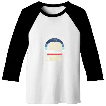 Discover Support Your Local Library Book Lovers Baseball Tees