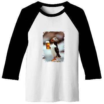 Discover Atlantisc puffin Beer Baseball Tees