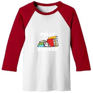 Discover Book Fun Fully Booked Book Books Literature Bookworm Reading Gift Baseball Tees