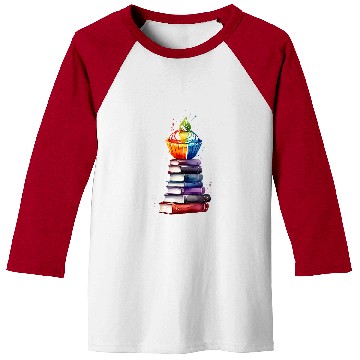 Discover Book Fun Im a Bakeaholic Funny Baking Baker Cupcake Cooking Baseball Tees