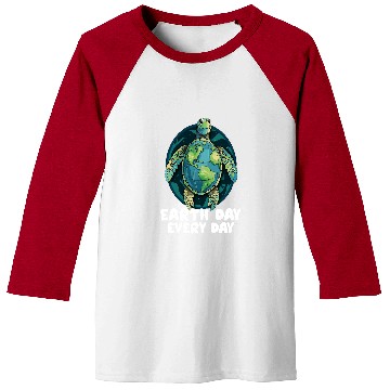 Discover Turtle Pet Earth Day Everyday Sea Turtle Environment Save Earth Baseball Tees