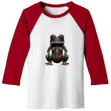 Discover Frog Pet Haida Totem Art Native American Indigenous Tribal Baseball Tees