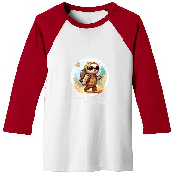Discover Sloth Pet Hiking Team 9 9 Baseball Tees