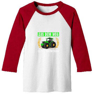 Discover Tractor Fun Agriculture From The Way I Must Tractor Drive Baseball Tees