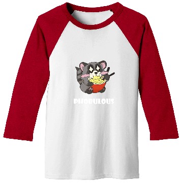 Discover Lemur Pet Funny Food Pun Lemur Pho King Vietnamese Food Pho Lover Baseball Tees
