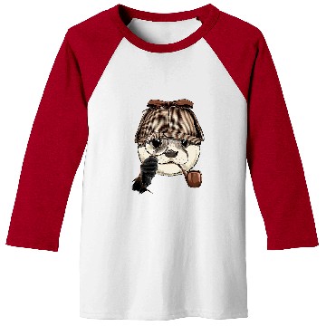 Discover Otter Pet Otters Detective Sea Otter Spy Investigator Animal Baseball Tees