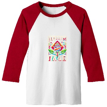 Discover Book Fun Blossom With Every Page Lovey Library Reading Lovers Baseball Tees