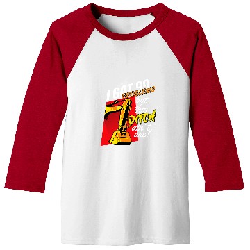 Discover Excavator Fun Funny I Got 99 Problems But This Ditch Aint One Baseball Tees