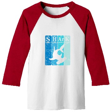 Discover Shark Pet Hammerhead Shark Periodic Table Elements Retro 5 Baseball Tees