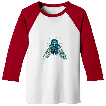 Discover Cicada Insect 2024 Bug Colorful Entomology Entomologist Baseball Tees