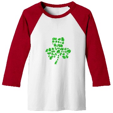 Discover Hamster Pet Clover Leaf Made of Green Hamster St Patricks Day Baseball Tees