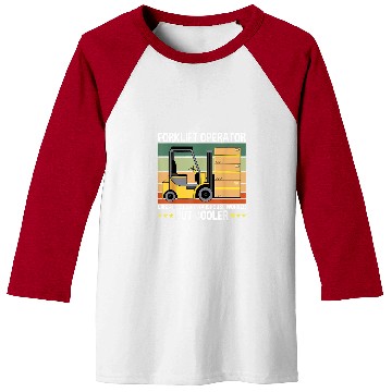 Discover Forklift Fun Warehouse Forklifter Forklift Operator Baseball Tees