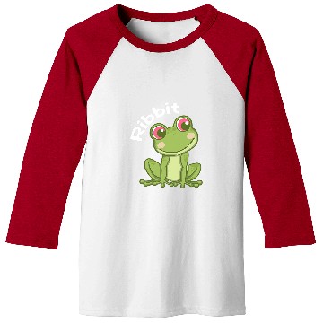 Discover Frog Pet Ribbit Cute Kawaii Frog Toad Catcher Frog Lover Baseball Tees