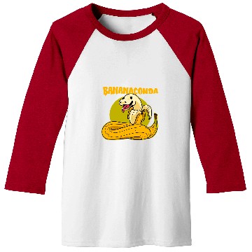 Discover Python Pet Bananaconda Snake with Banana Pyjamas Anaconda Python Baseball Tees