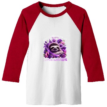 Discover Sloth Pet Funny lupus sloth mostly running on empty Design Baseball Tees