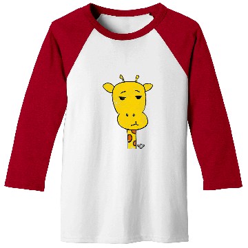 Discover Giraffe Pet Face 9 Baseball Tees