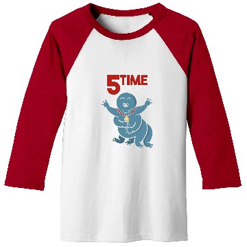 Discover Bear Pet Five Time Extinction Event Champion Water Bear Tardigrade Baseball Tees