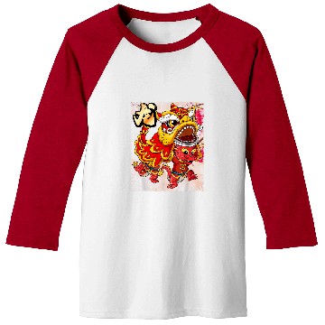Discover Dragon Pet Lunar New Year 1 Baseball Tees
