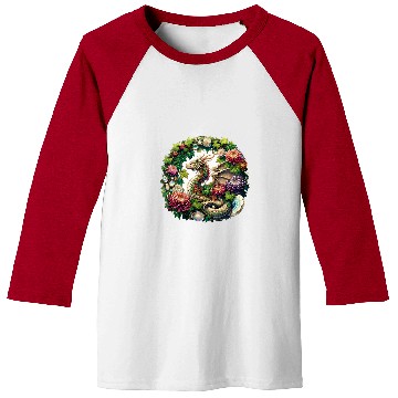 Discover Dragon Pet Illustration Gemstone Dragons Baseball Tees