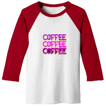 Discover Coffee Fun Halloween Coffee Lover Design Spiders Cobweb Black Widow Baseball Tees
