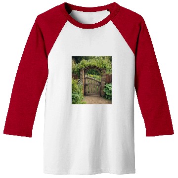 Discover Garden Gate Vegetable Patch Baseball Tees
