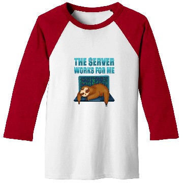 Discover Sloth Pet Coder Developer Coding Software Engineer Sloth Programmer Baseball Tees