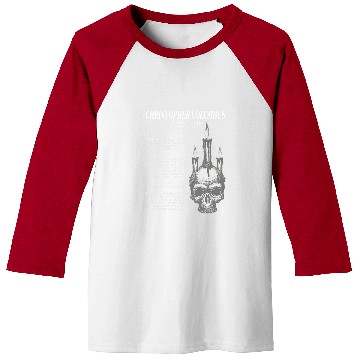 Discover Explorer Christopher Columbus World Tour History Buff Baseball Tees