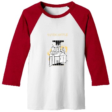 Discover Sandcastle Architect Beach Sand Castle Builder Baseball Tees