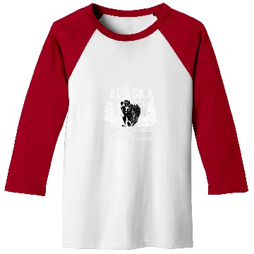 Discover Bear Pet denali mountain alaska last frontier grizzly bear Baseball Tees