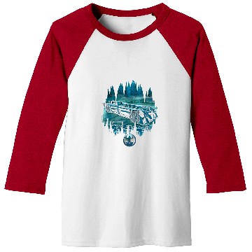 Discover Batman Batmobile Cave Baseball Tees