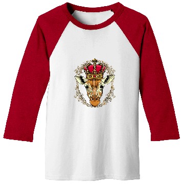 Discover Giraffe Pet King Queen Giraffe Princess Safari Animal Giraffe Lover Baseball Tees