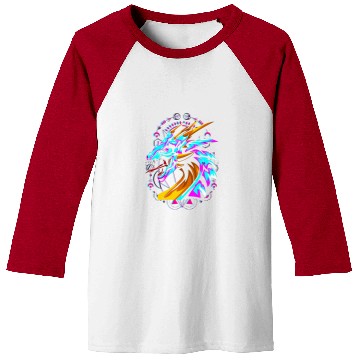 Discover Dragon Pet Japanese Tokyo Dragon Retro 80s Vaporwave Sakura Baseball Tees