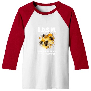 Discover Bees Do So Much For The Environment 5 Baseball Tees