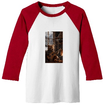 Discover Bear Pet Bear Bear Guitar Sweater Winter Fireplace Music Baseball Tees