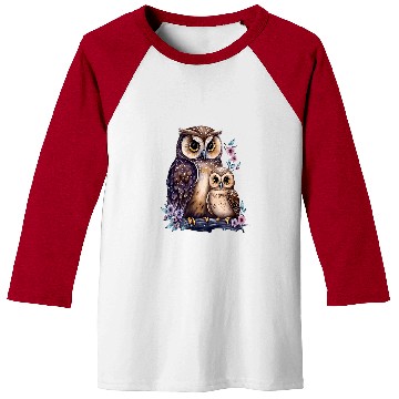 Discover Owl Pet Night Bird Eagle Owl Barn Owl Wisdom Mouse 72 Baseball Tees
