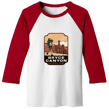 Discover Bryce Canyon vintages Backpacking Baseball Tees