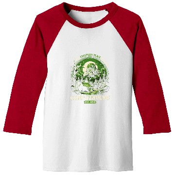 Discover Camp Cthulhu Cosmic Horror Camping Cthulhu 4 Baseball Tees