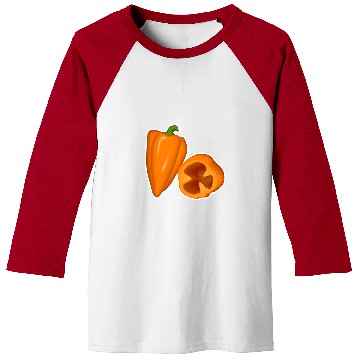 Discover Habanero Pepper Chef Veggie Baseball Tees