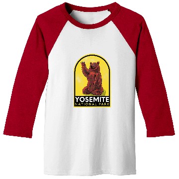Discover Bear Pet Yosemite National Park Bear 1 Baseball Tees