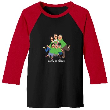 Discover Bob's Burgers Happy St. Patties St. Patrick's Day Baseball Tees
